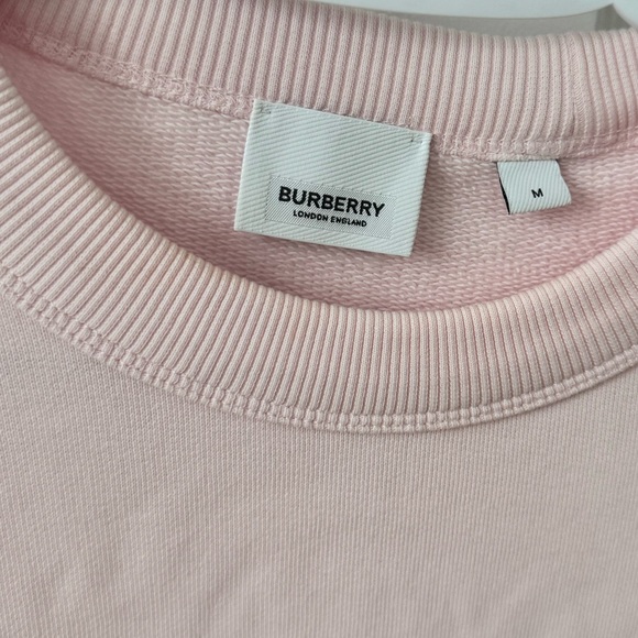 PINK BURBERRY SWEATSHIRT - Picture 2 of 2
